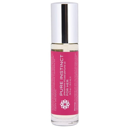 PURE INSTINCT Pheromone Perfume Oil Roll-On For Her .34oz | 10mL - Lubes - The Rabbit Hole Life