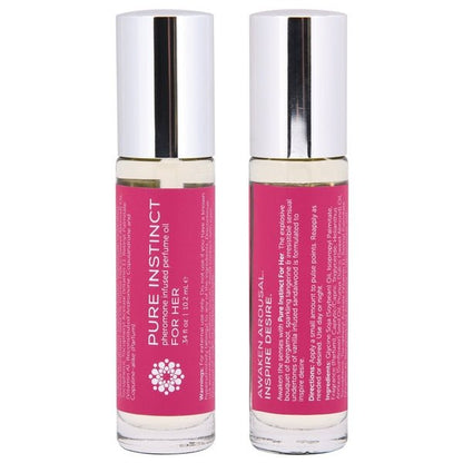 PURE INSTINCT Pheromone Perfume Oil Roll-On For Her .34oz | 10mL - Lubes - The Rabbit Hole Life