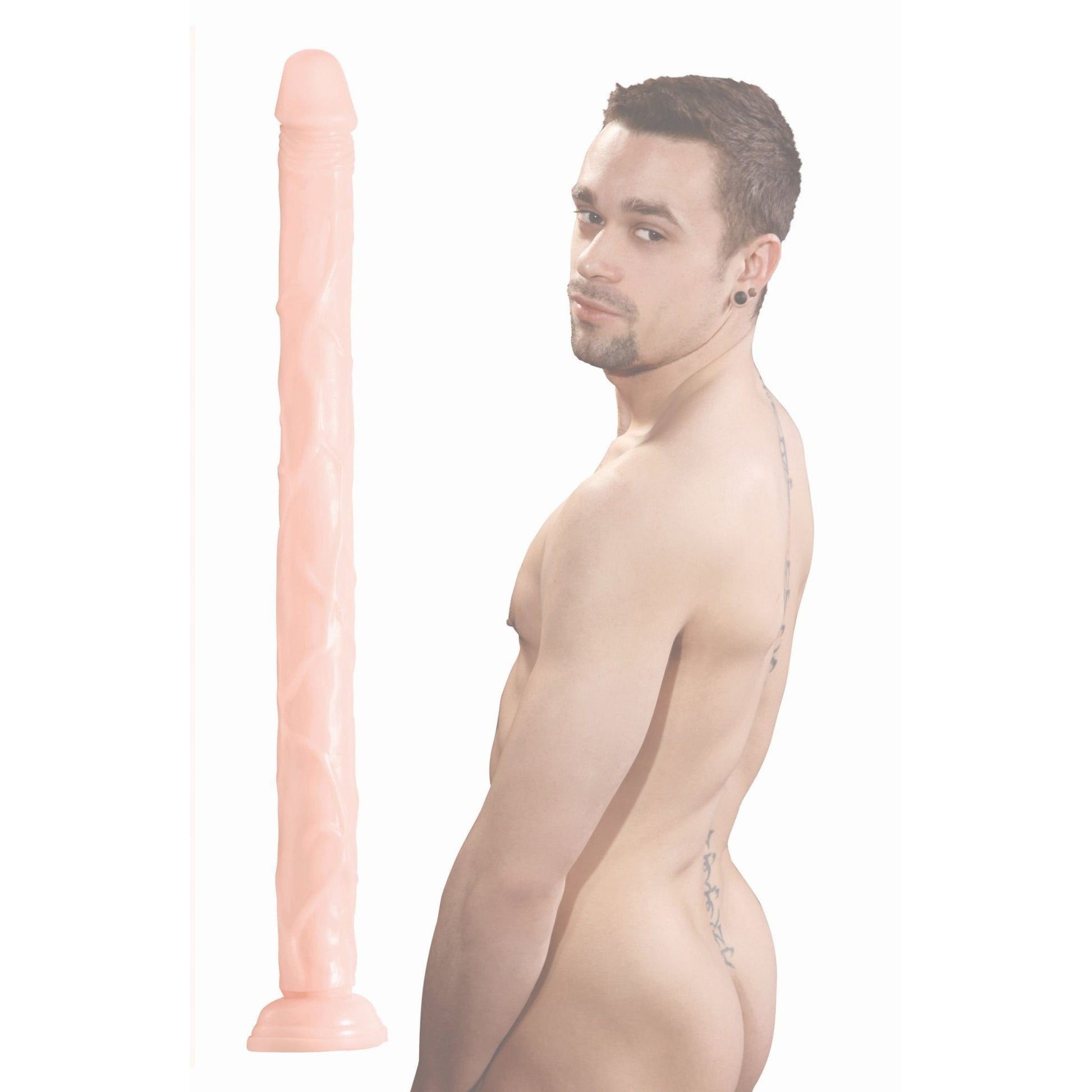 Raging Cockstars Long Dong Leo 18 Inch Dildo - huge-dildos - The Rabbit Hole Life