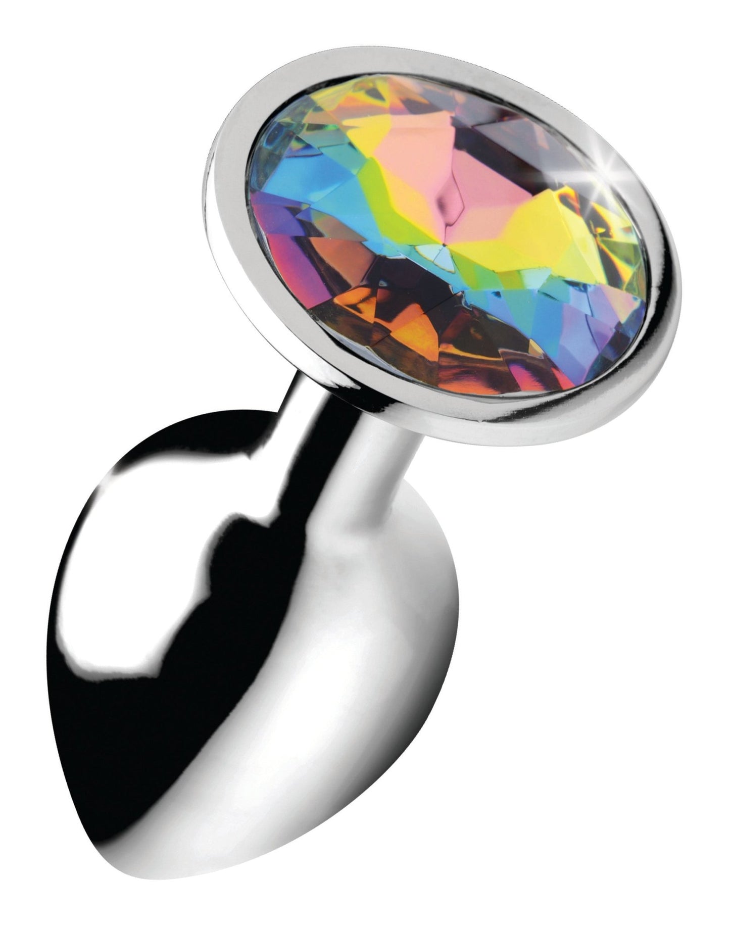 Rainbow Prism Gem Anal Plug - Large - butt-plugs - The Rabbit Hole Life