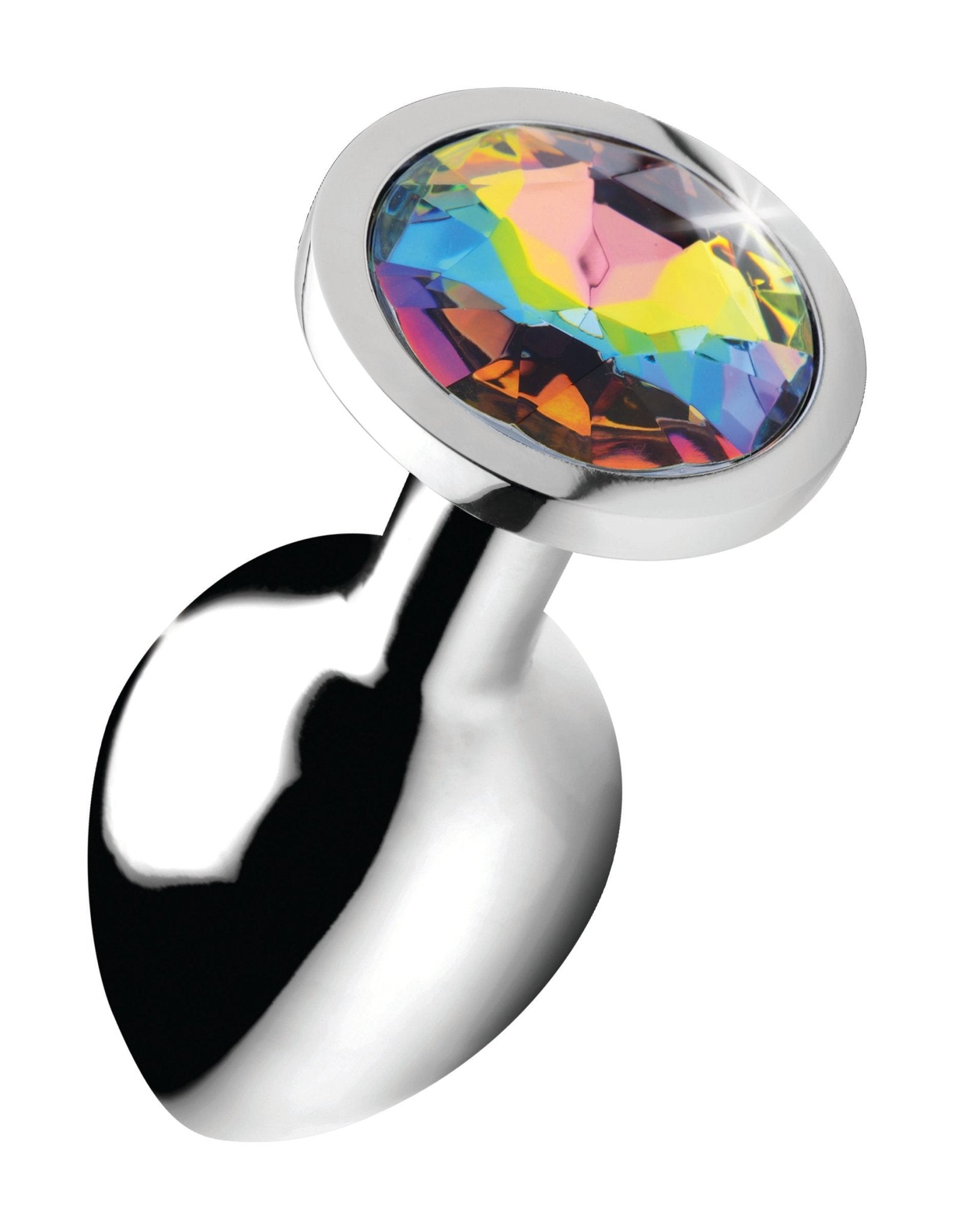 Rainbow Prism Gem Anal Plug - Large - butt-plugs - The Rabbit Hole Life