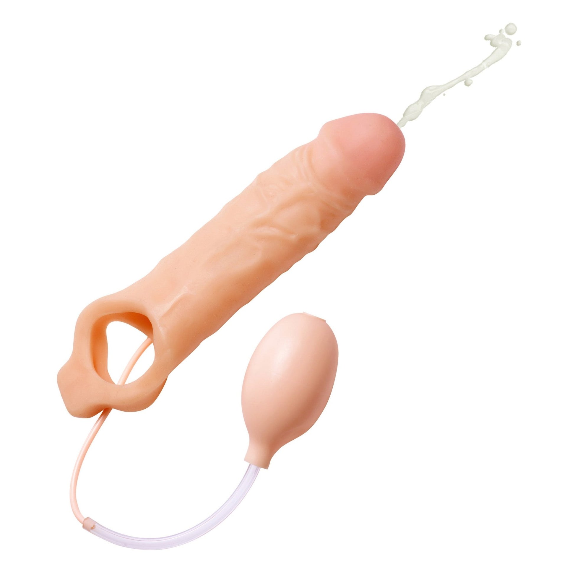 Realistic Ejaculating Cock Sheath - penis-extenders - The Rabbit Hole Life