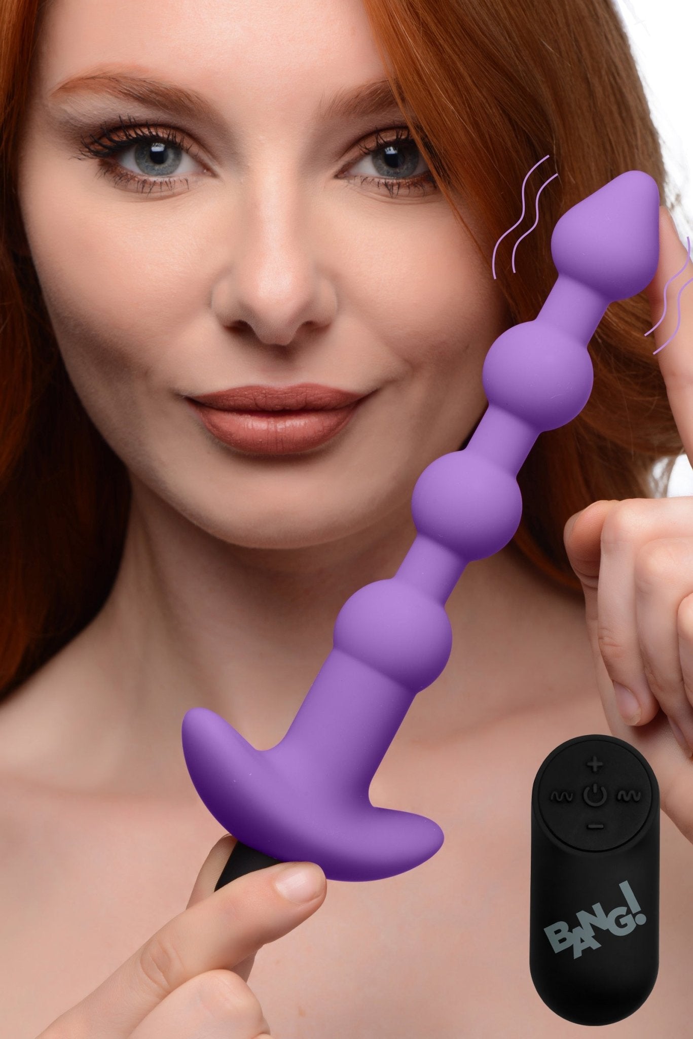 Remote Control Vibrating Silicone Anal Beads - vibesextoys - The Rabbit Hole Life