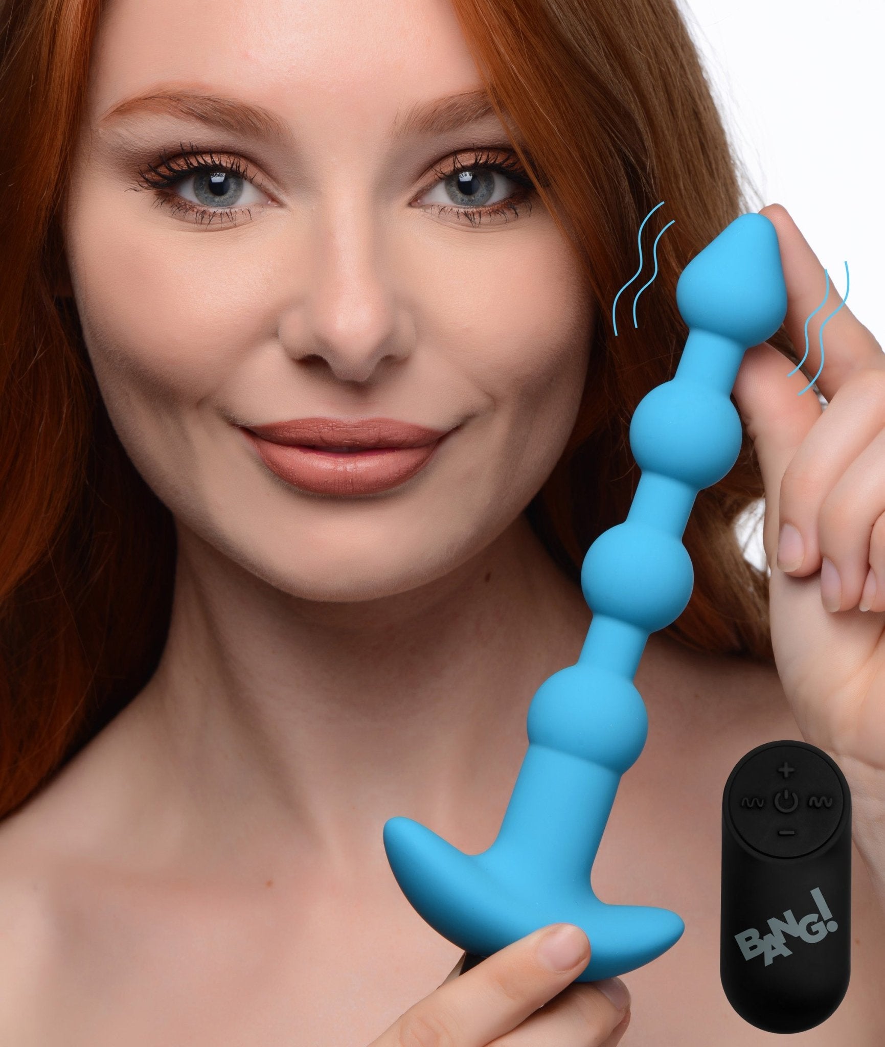 Remote Control Vibrating Silicone Anal Beads - vibesextoys - The Rabbit Hole Life