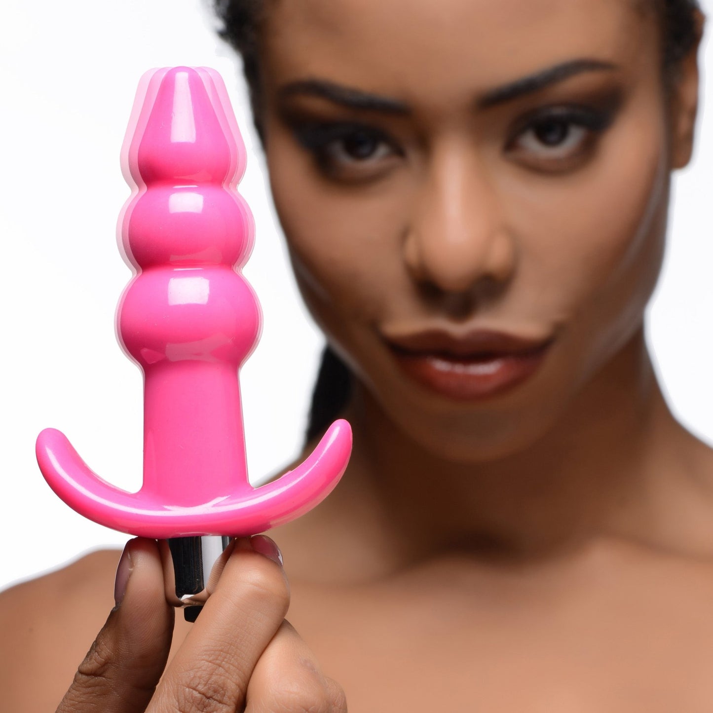 Ribbed Vibrating Butt Plug - vibesextoys - The Rabbit Hole Life