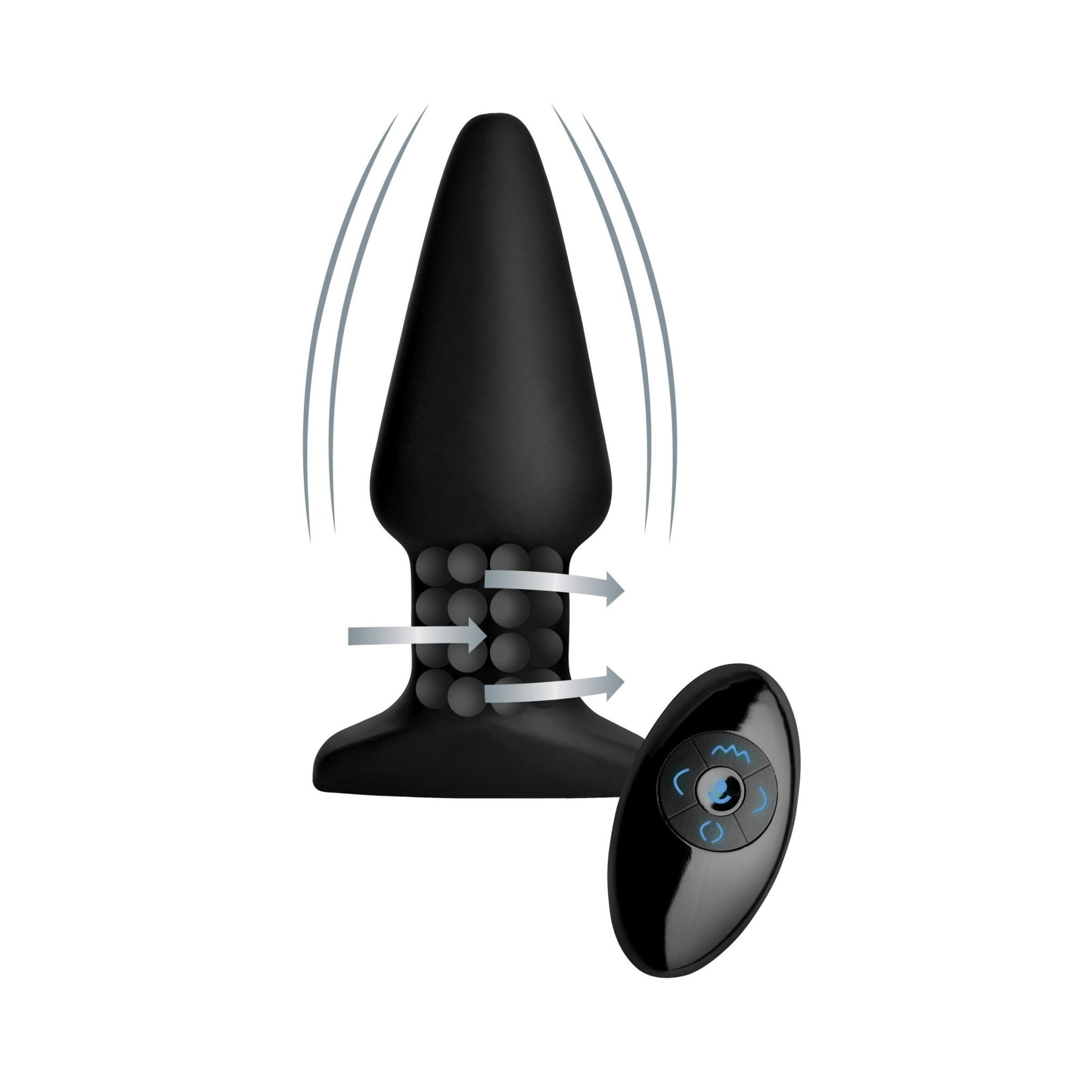 Rimmers Model R Smooth Rimming Plug with Remote - butt-plugs - The Rabbit Hole Life