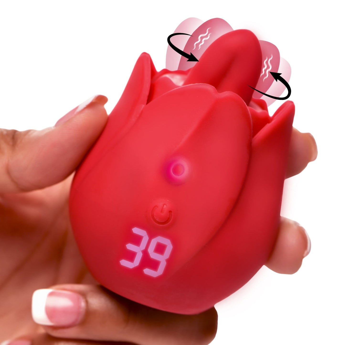 Rose Kisser Licking and Vibrating Digital Clitoral Stimulator - vibesextoys - The Rabbit Hole Life