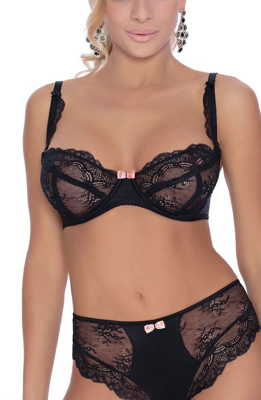 Roza Ambre Soft Cup Bra Black - The Rabbit Hole Life