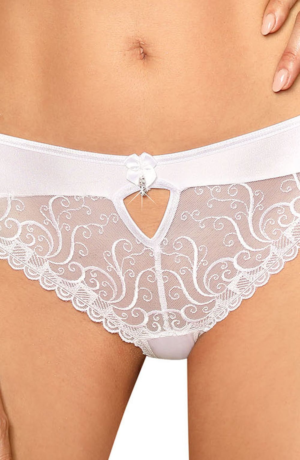 Roza Anuk Brief White - The Rabbit Hole Life