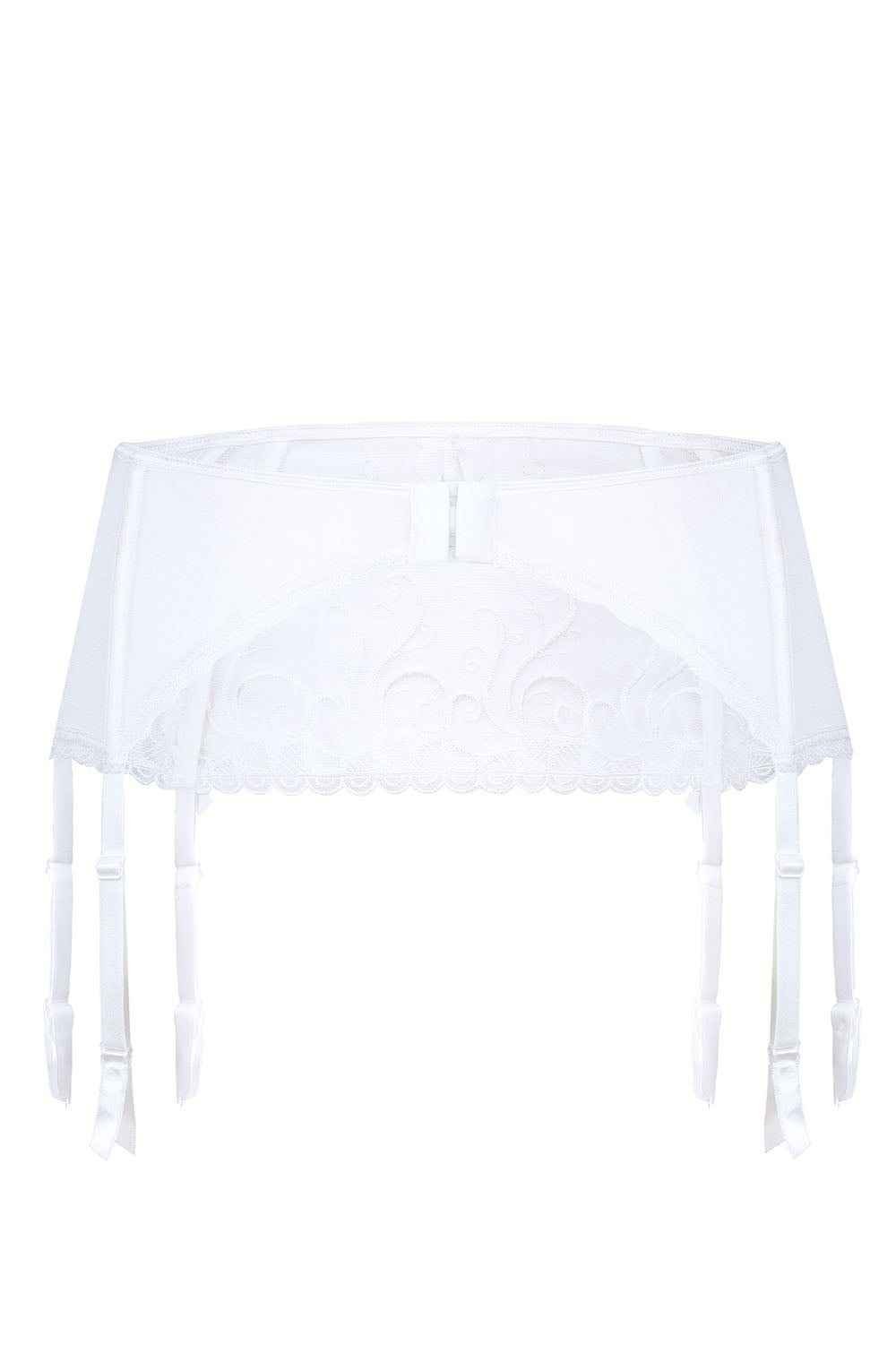 Roza Anuk Suspender Belt White - The Rabbit Hole Life