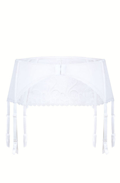 Roza Anuk Suspender Belt White - The Rabbit Hole Life