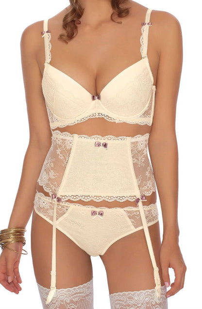 Roza Fifi Push Up Bra White - The Rabbit Hole Life