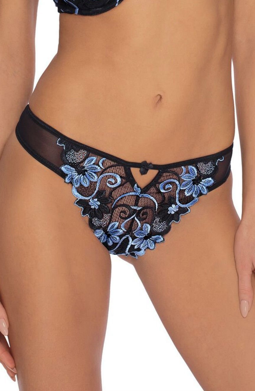 Roza Florence Blue Thong - The Rabbit Hole Life