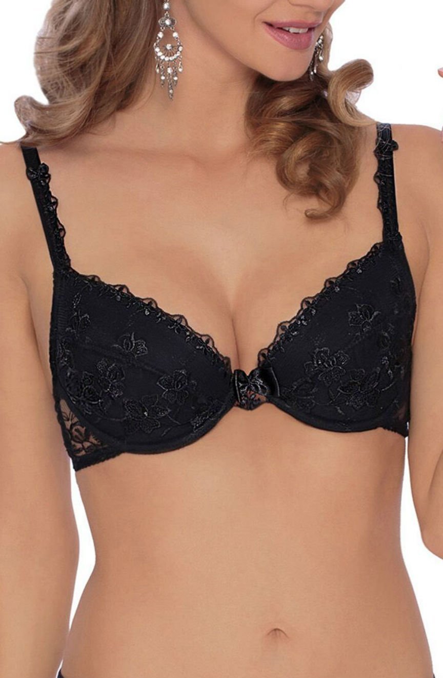 Roza Kalisi Push Up Bra Black - The Rabbit Hole Life