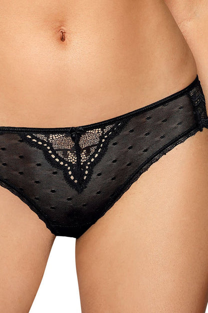 Roza Lagerta Brief Black - The Rabbit Hole Life