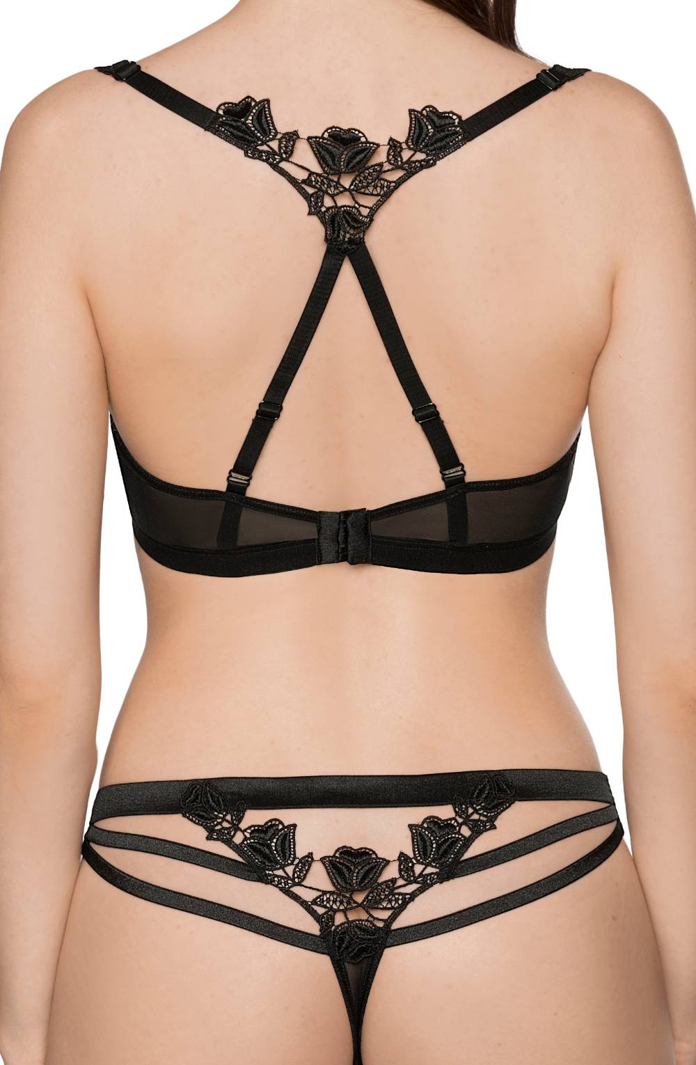 Roza Lisbet Black Soft Cup BRA - The Rabbit Hole Life