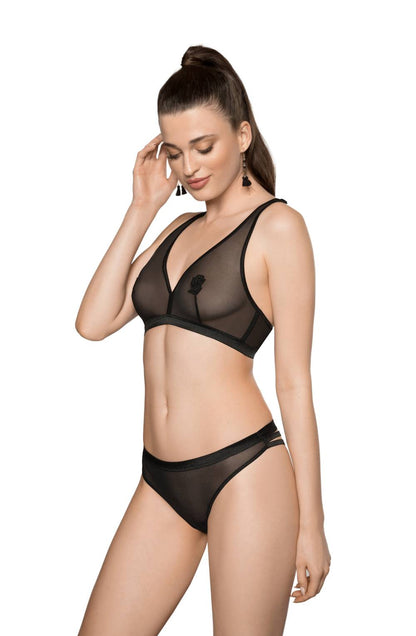 Roza Lisbet Black Soft Cup BRA - The Rabbit Hole Life