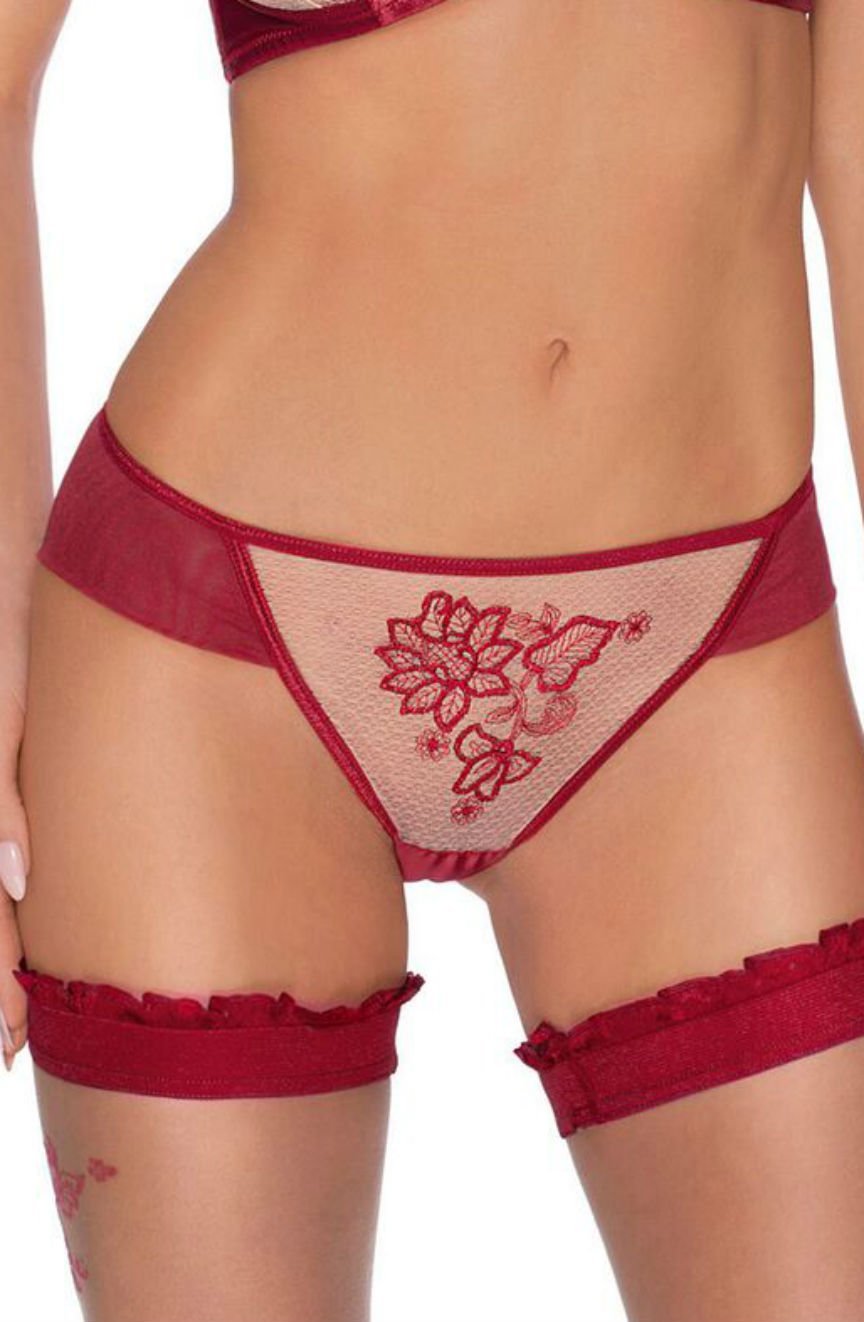 Roza Mehendi Brief Claret - The Rabbit Hole Life