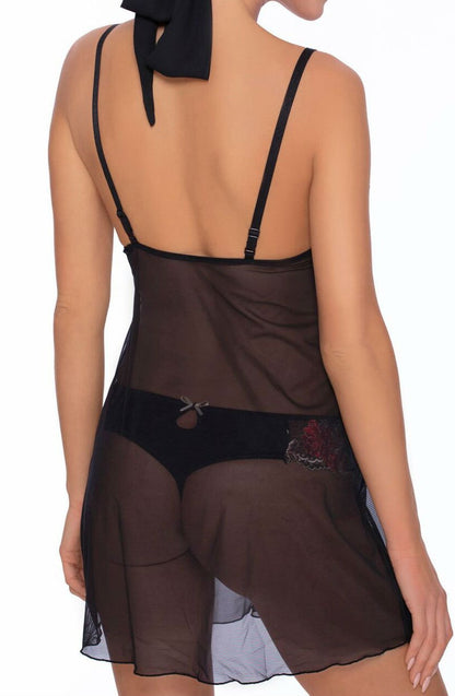 Roza Natali Chemise Black - The Rabbit Hole Life