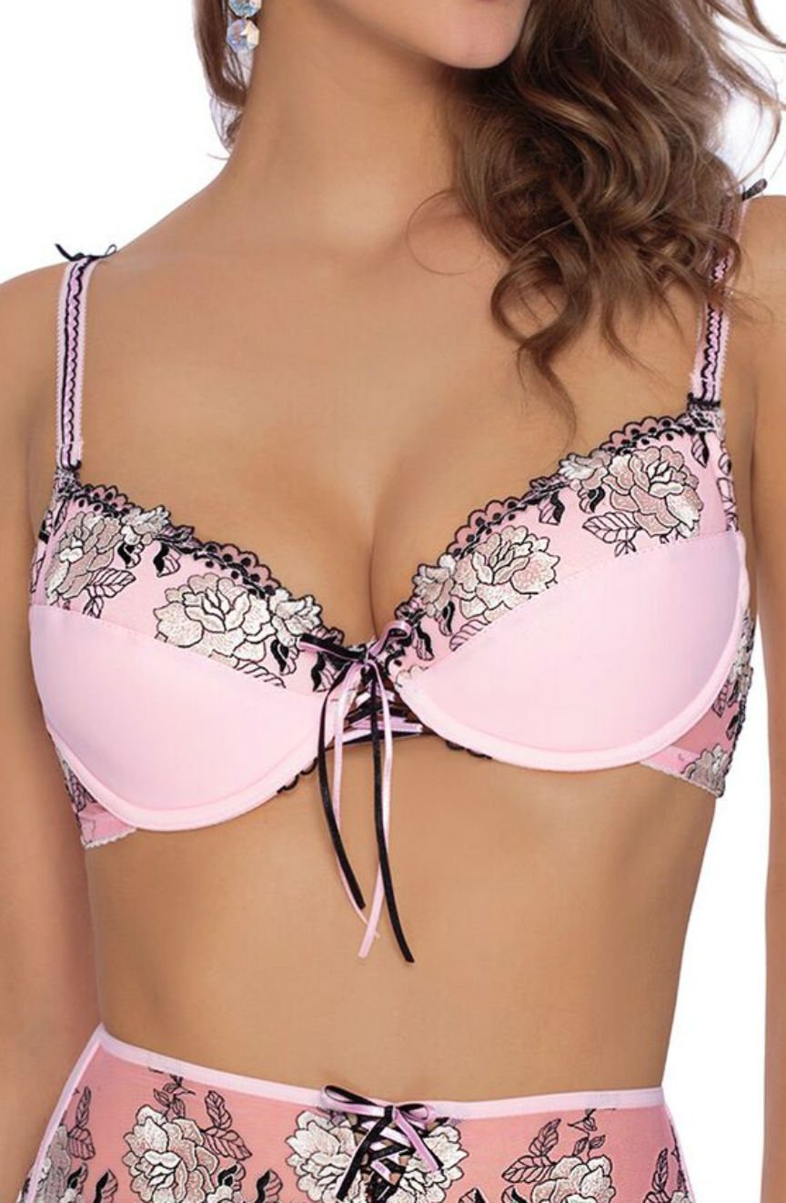 Roza Natali Pink Bra - The Rabbit Hole Life