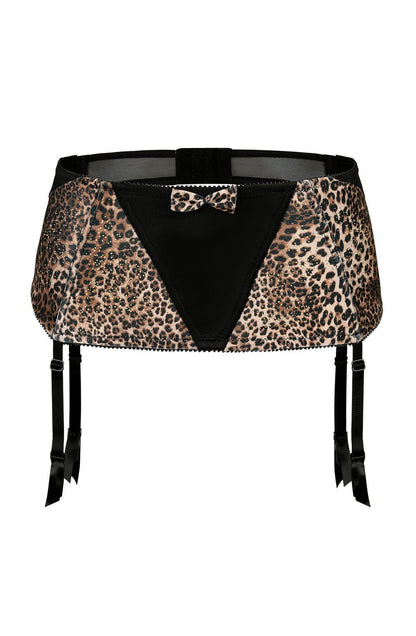 Roza Zoje Suspender Belt Black - The Rabbit Hole Life