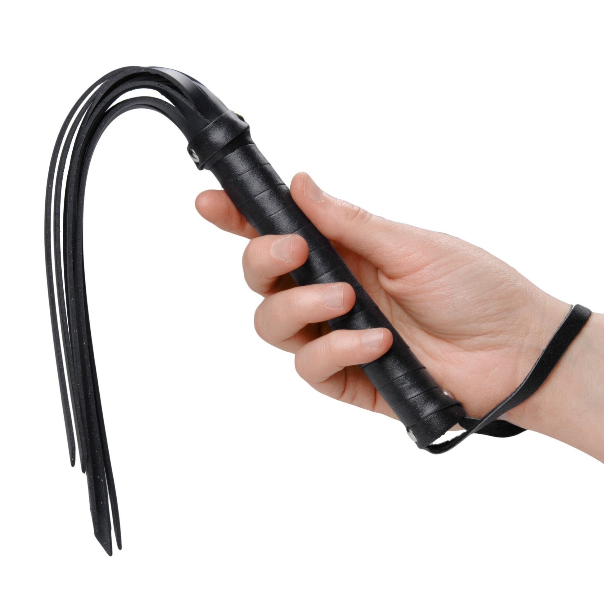 Rubber Strands Hand Flogger - OtherRestraints - The Rabbit Hole Life