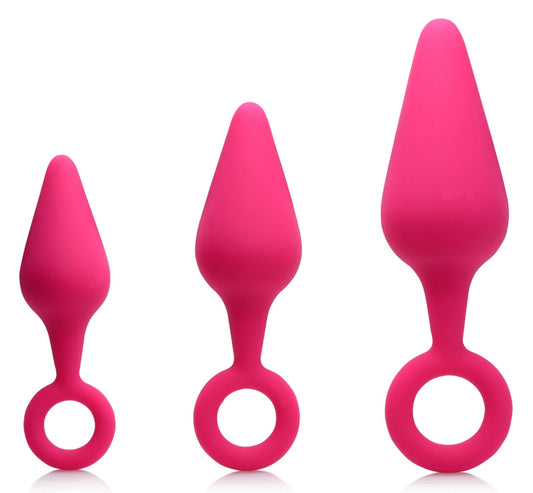 Rump Ringers 3 Piece Silicone Anal Plug Set - butt-plugs - The Rabbit Hole Life