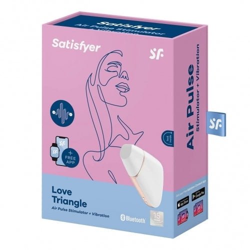 Satisfyer Love triangle - White - Other - The Rabbit Hole Life