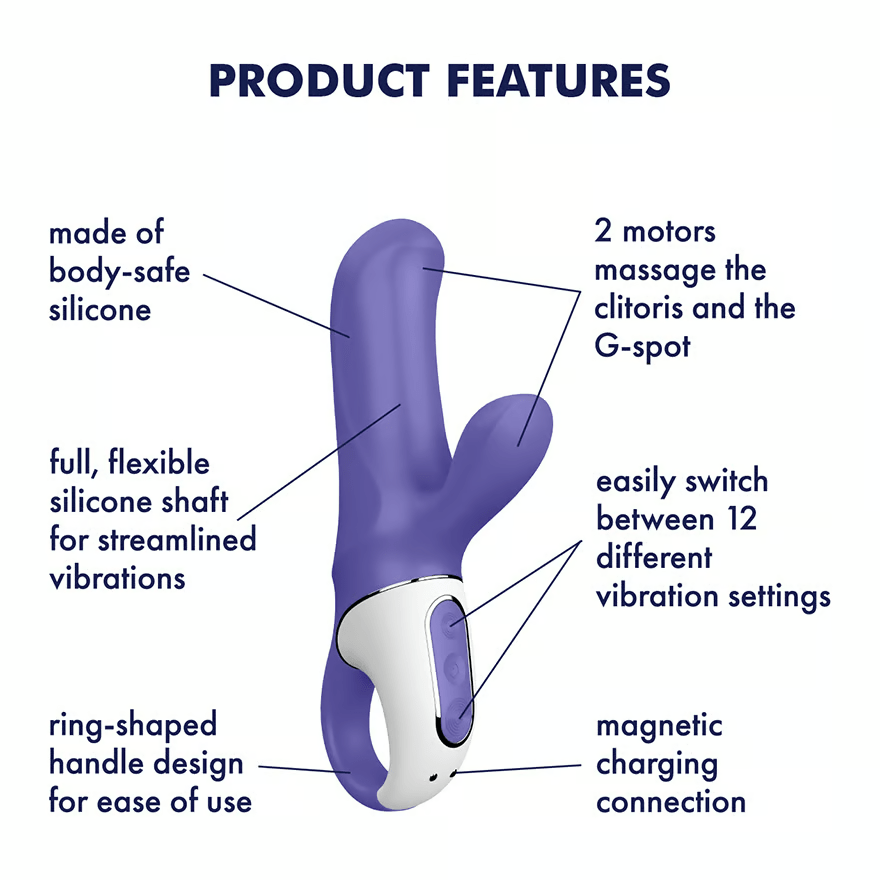 Satisfyer Magic Bunny - Vibrators - The Rabbit Hole Life