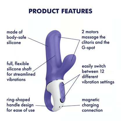 Satisfyer Magic Bunny - Vibrators - The Rabbit Hole Life