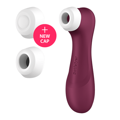 Satisfyer Pro 2 Generation 3 Connect App - Wine Red - Vibrators - The Rabbit Hole Life