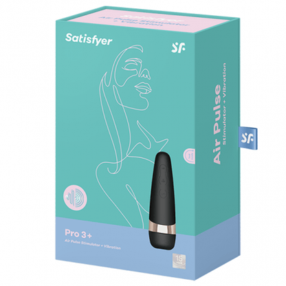 Satisfyer Pro 3+ - black, gold - Other - The Rabbit Hole Life