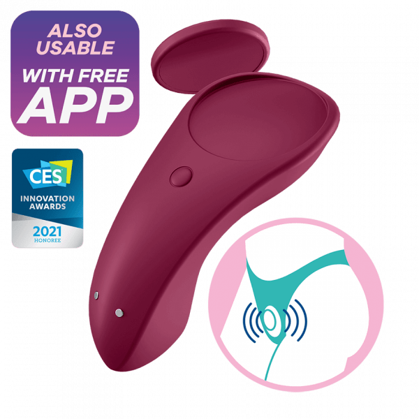 Satisfyer Sexy Secret - Wine Red - Other - The Rabbit Hole Life