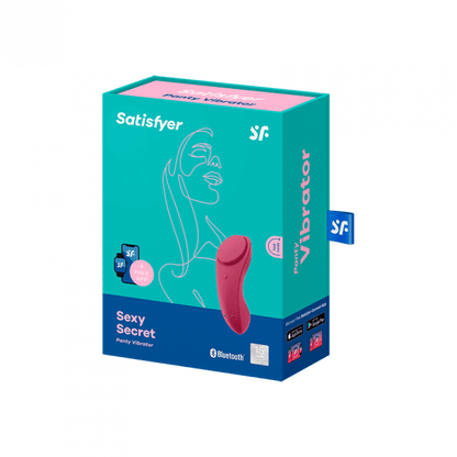 Satisfyer Sexy Secret - Wine Red - Other - The Rabbit Hole Life