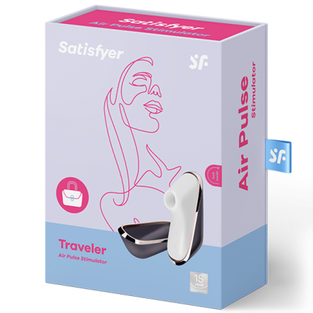 Satisfyer Traveler - aubergine, rose gold - Other - The Rabbit Hole Life