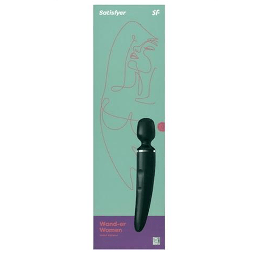 Satisfyer Wand-er Women - Black/Gold - Other - The Rabbit Hole Life