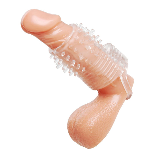 Sensations Vibrating Textured Erection Sleeve - penis-extenders - The Rabbit Hole Life