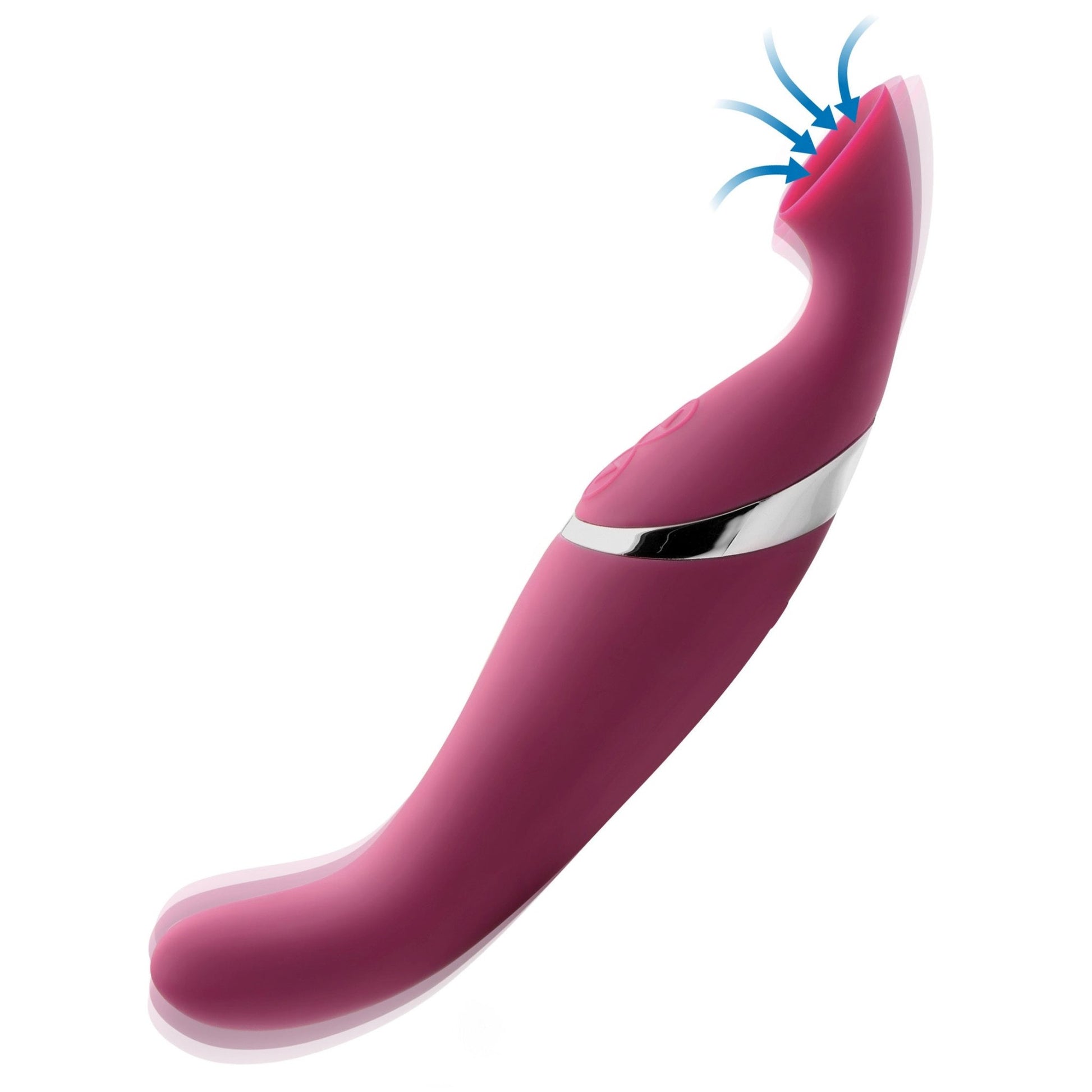 Shegasm Intense 2 in 1 Clit Stimulator - silicone-vibrators - The Rabbit Hole Life