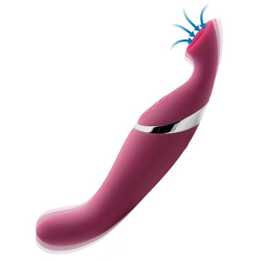 Shegasm Intense 2 in 1 Clit Stimulator - silicone-vibrators - The Rabbit Hole Life