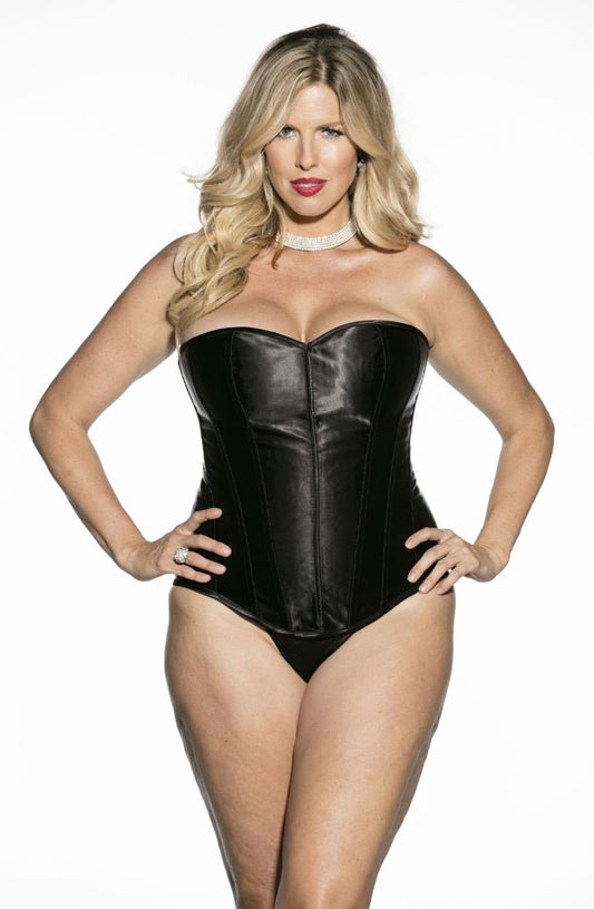 Shirley of Hollywood X31044 Black Corset - The Rabbit Hole Life