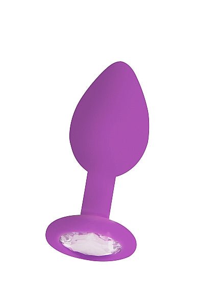 Shots Toys Diamond Butt Plug Regular Purple - Anals Toys - The Rabbit Hole Life