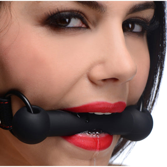 Silicone Bit Gag - MasterSeries - The Rabbit Hole Life