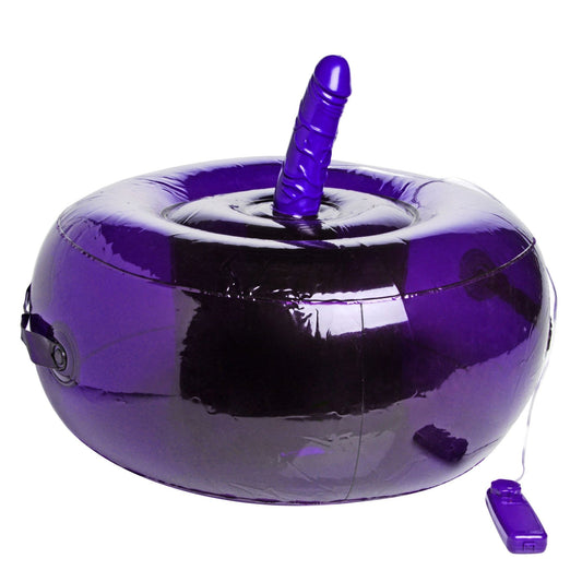 Sit-and-Ride Inflatable Seat with Vibrating Dildo - swings - The Rabbit Hole Life
