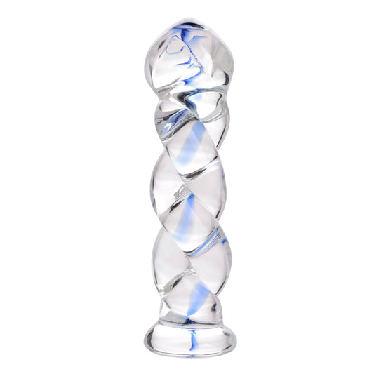 Soma Twisted Glass Dildo - new-products - The Rabbit Hole Life