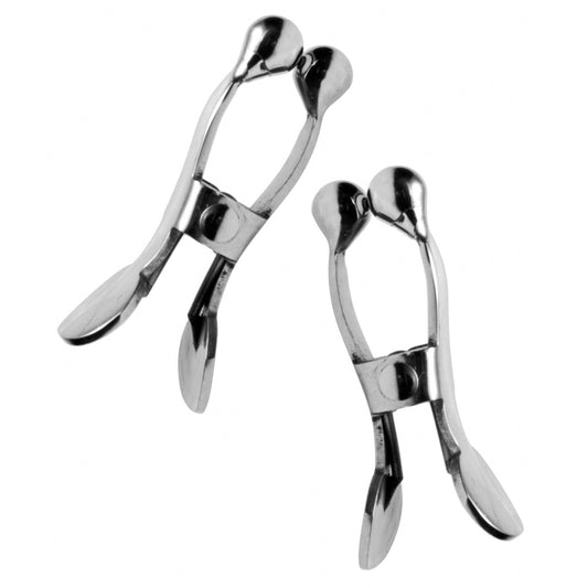 Stainless Steel Ball-Tipped Nipple Clamps - nipple-clamps - The Rabbit Hole Life