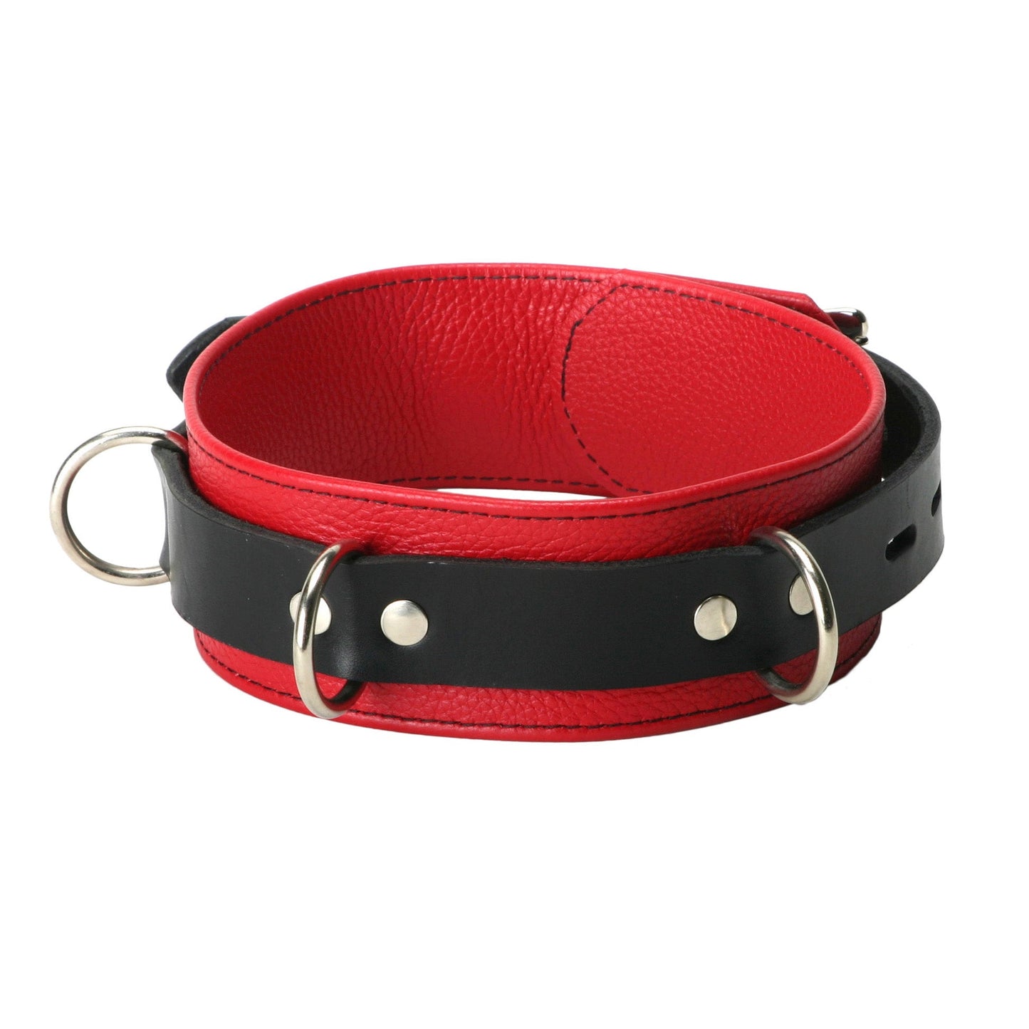 Strict Leather Deluxe and Black Locking Collar - LeatherR - The Rabbit Hole Life