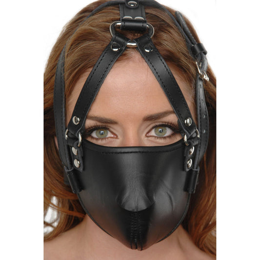 Strict Leather Face Harness - LeatherR - The Rabbit Hole Life
