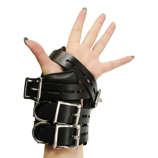 Strict Leather Four Buckle Suspension Cuffs - LeatherR - The Rabbit Hole Life