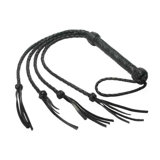 Strict Leather Four Lash Whip - Impact - The Rabbit Hole Life