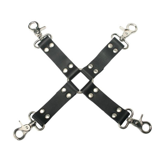 Strict Leather Hog-Tie - LeatherR - The Rabbit Hole Life